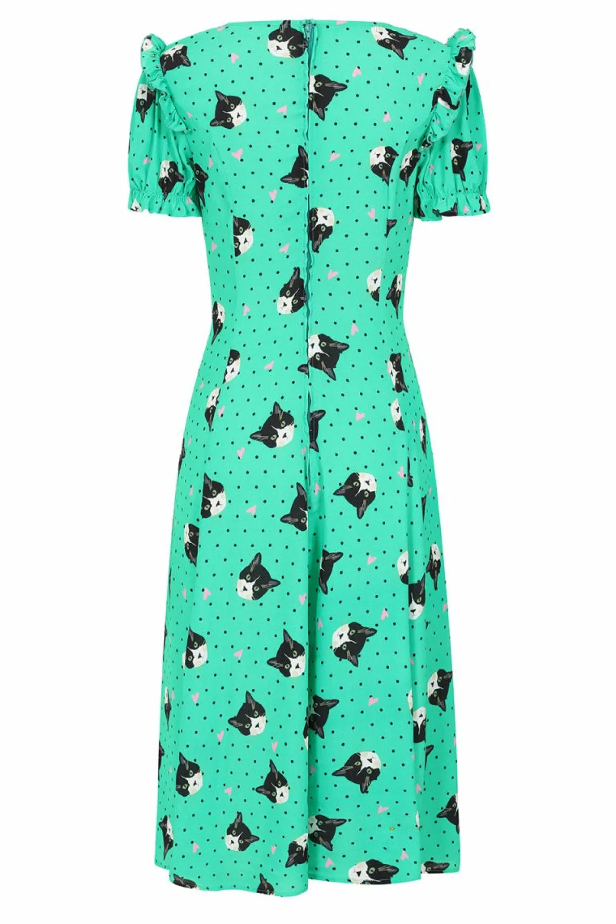 Women Hell Bunny Midi Dresses<Love Cats Midi Dress