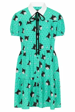Women Hell Bunny Mini Dresses<Love Cats Mini Dress