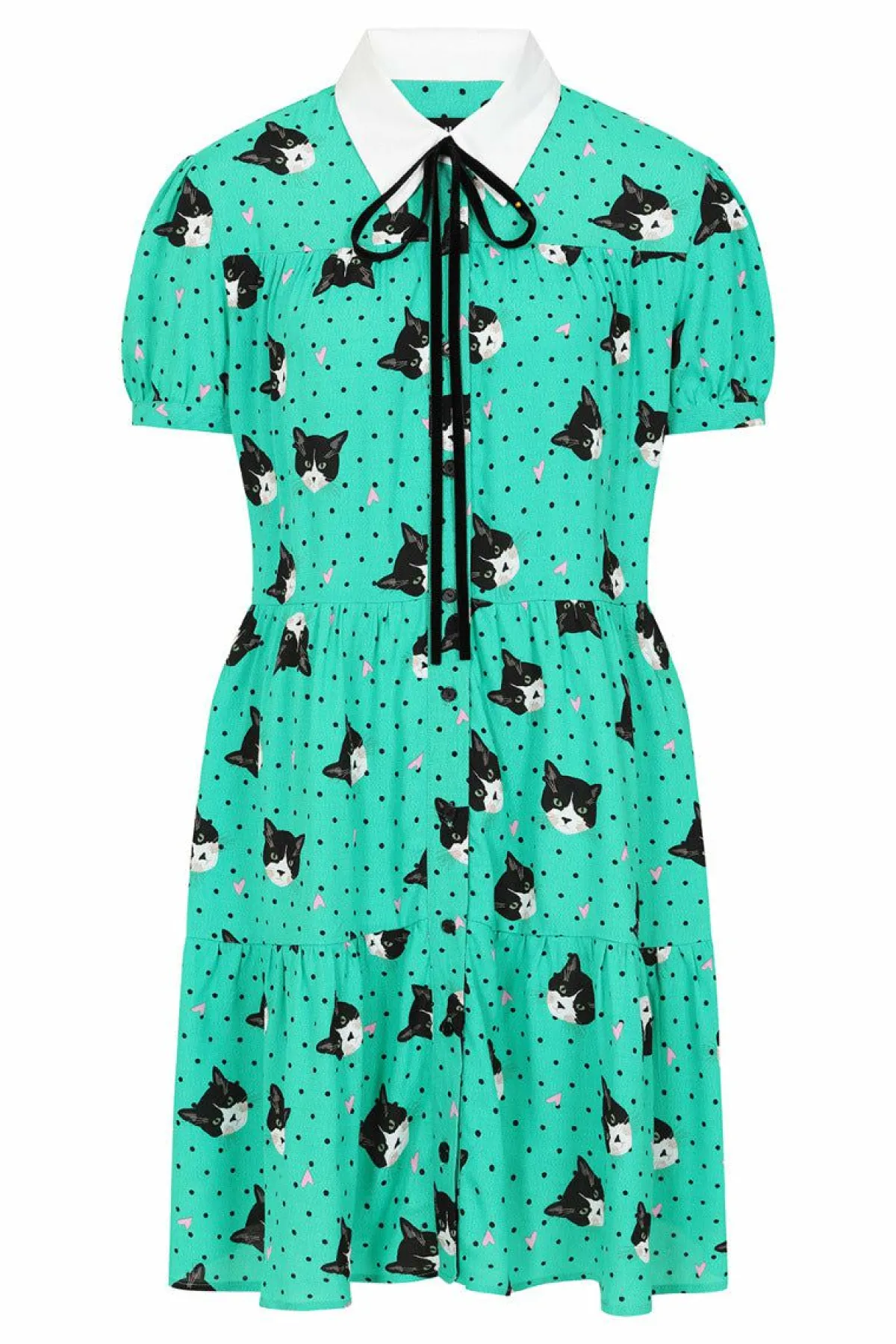 Women Hell Bunny Mini Dresses<Love Cats Mini Dress