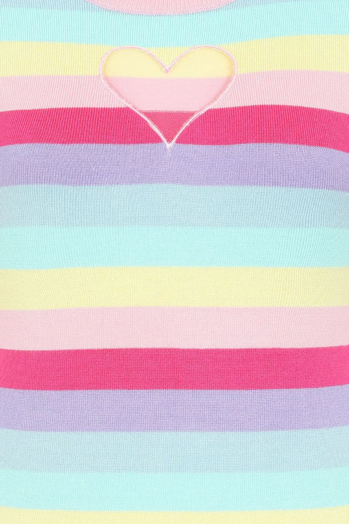 Women Hell Bunny Knitted Tops<Love Heart Top