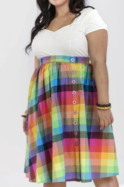 Women Hell Bunny Midi Skirts<Lucia 50'S Skirt