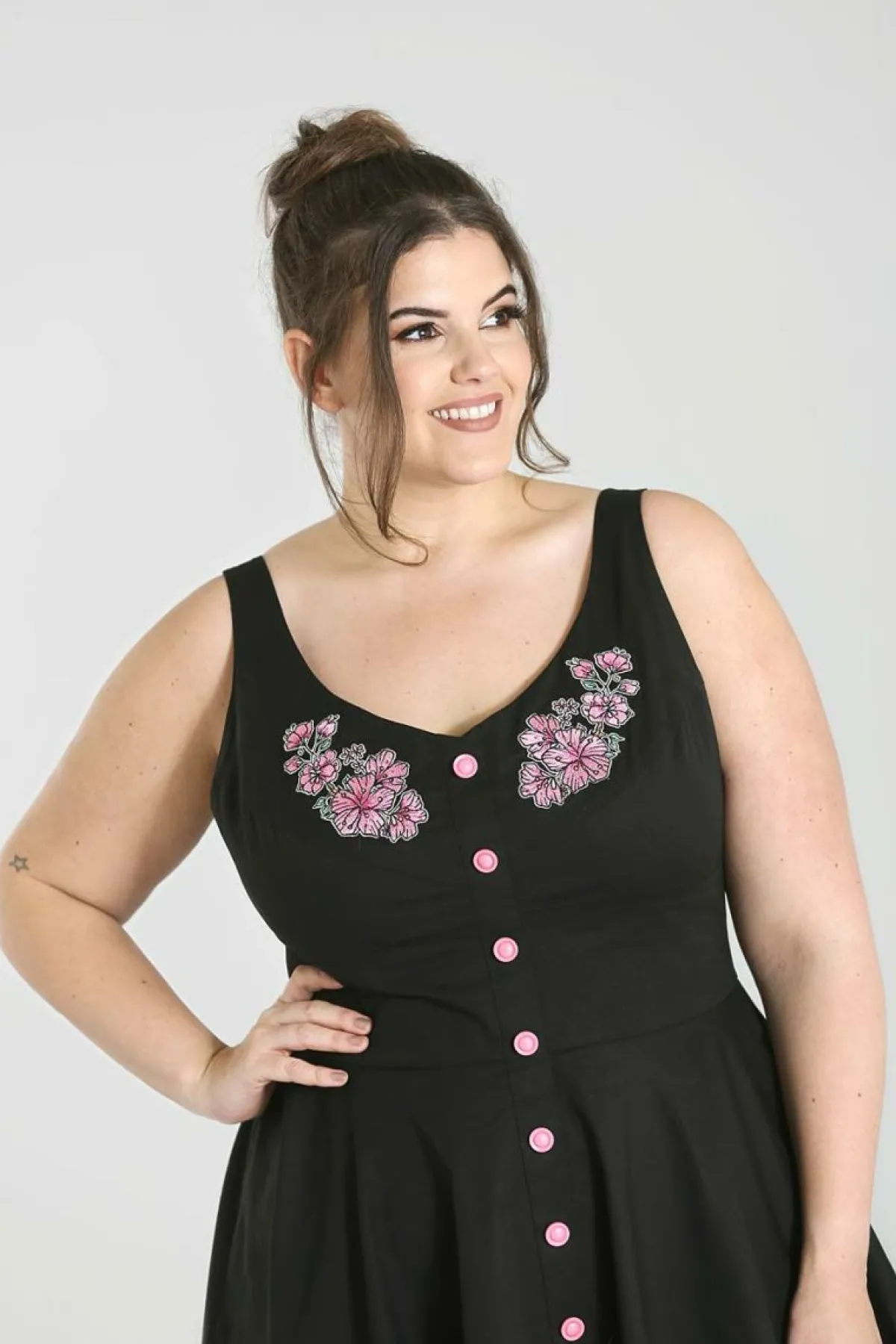 Women Hell Bunny Knee Dresses<Lucy Mid Dress