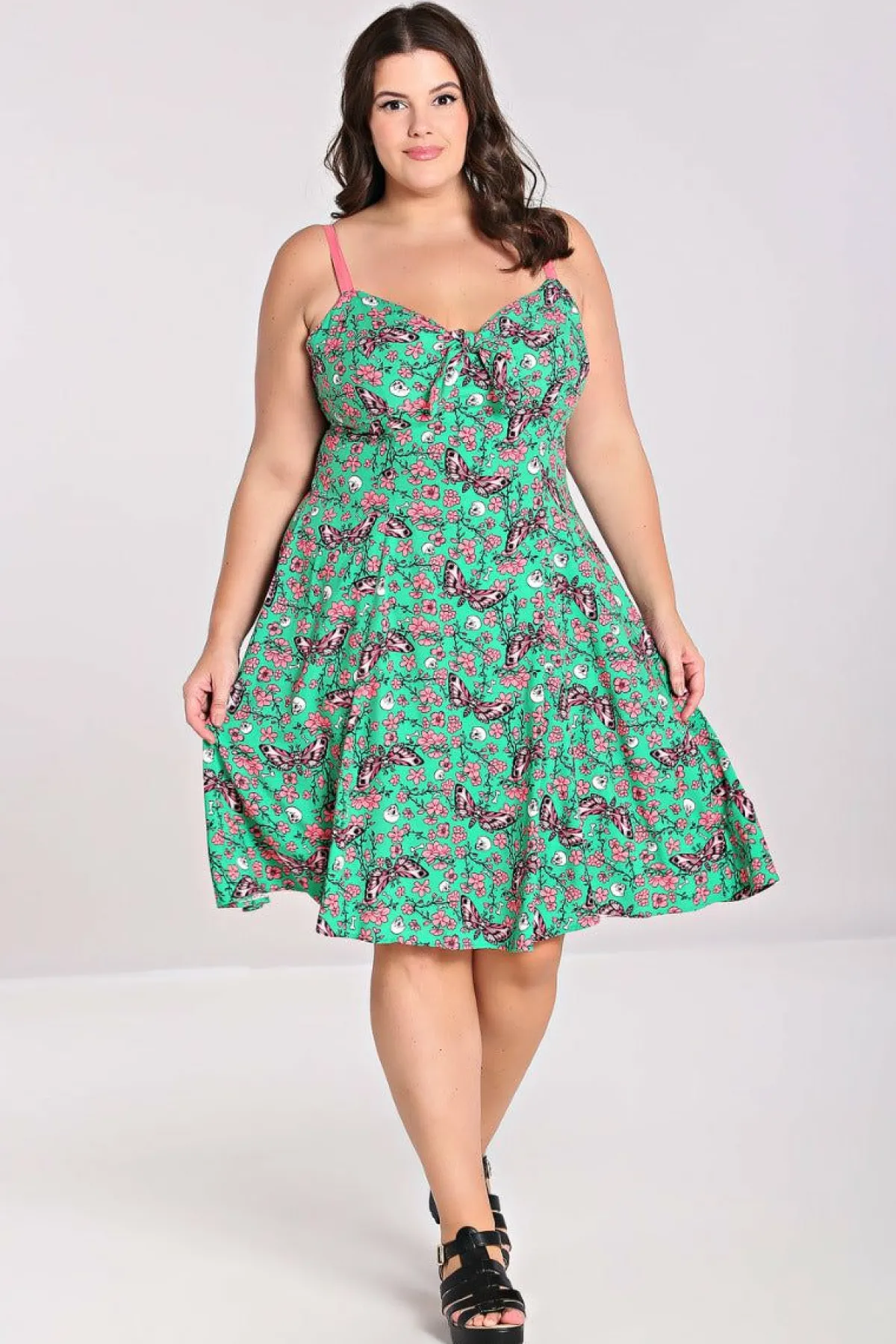 Women Hell Bunny Knee Dresses<Madilynn Knee Dress