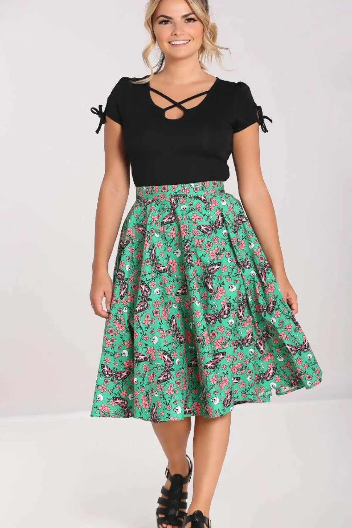 Women Hell Bunny Midi Skirts<Madilynn 50'S Skirt