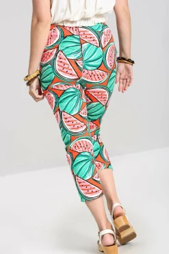 Women Hell Bunny Trousers<Melonie Cigarette Trousers