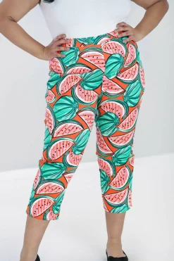 Women Hell Bunny Trousers<Melonie Cigarette Trousers