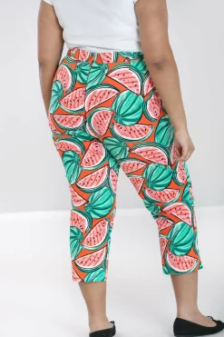 Women Hell Bunny Trousers<Melonie Cigarette Trousers
