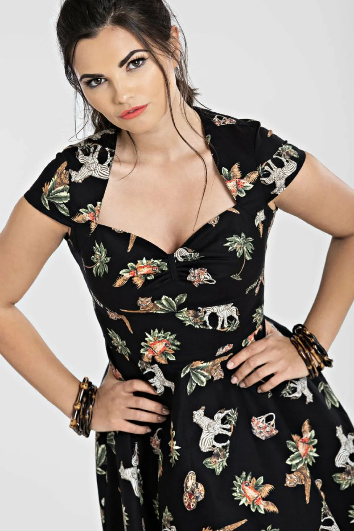 Women Hell Bunny Midi Dresses<Messina 50'S Dress