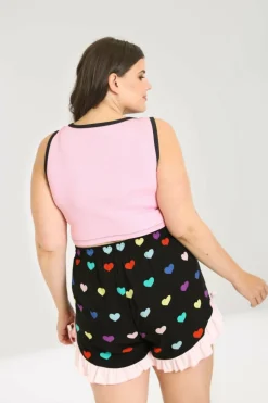 Women Hell Bunny Loungewear<Mimi Crop Top