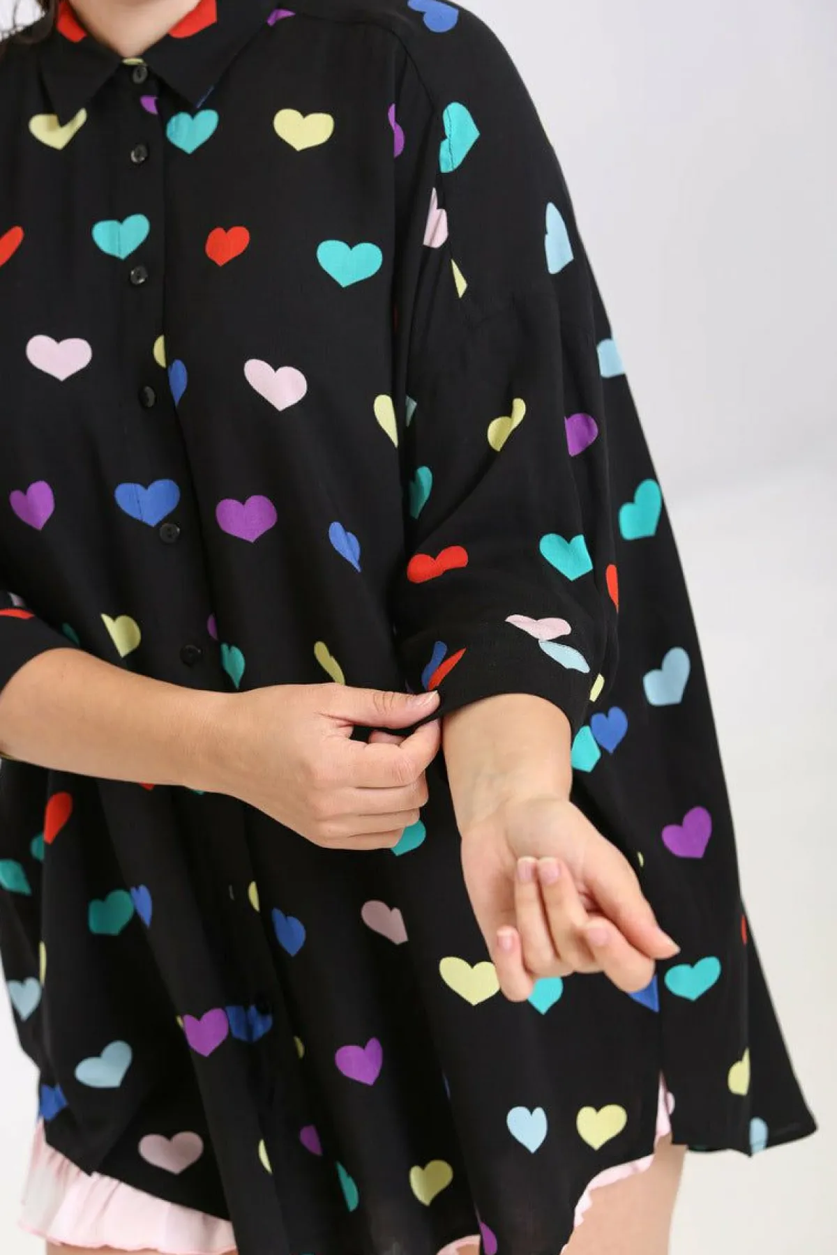 Women Hell Bunny Loungewear<Mimi Oversized Shirt