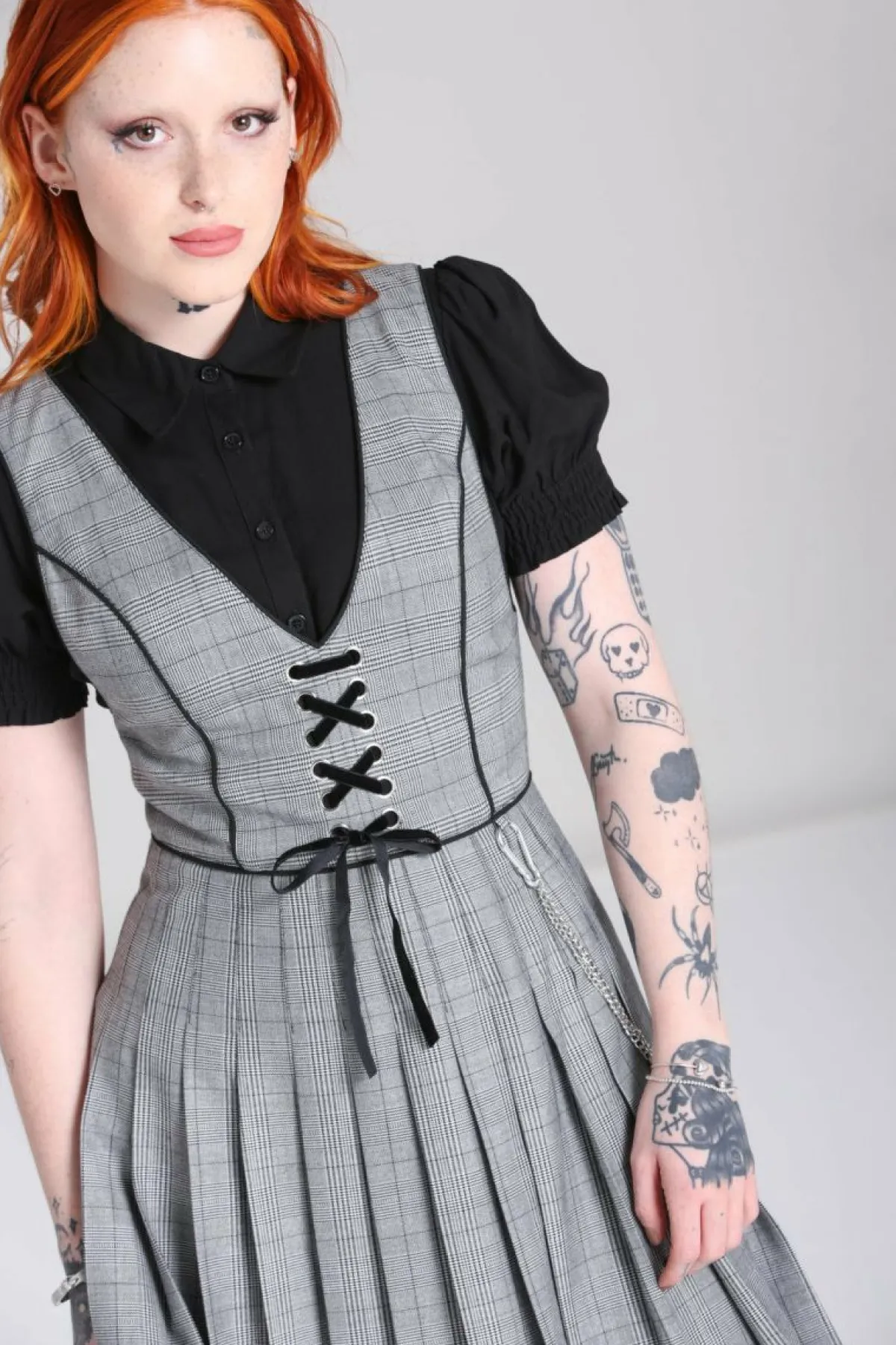 Women Hell Bunny Mini Dresses<Mina Pinafore Dress