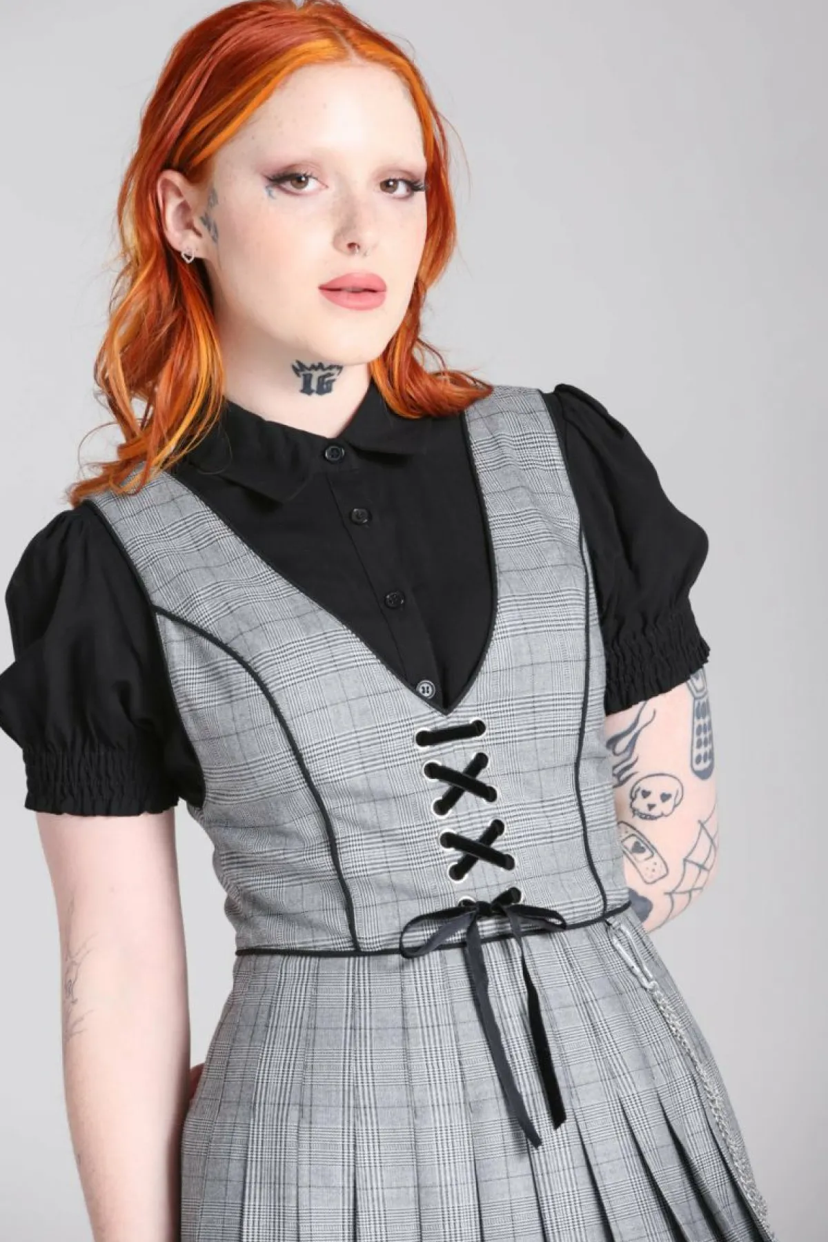 Women Hell Bunny Mini Dresses<Mina Pinafore Dress