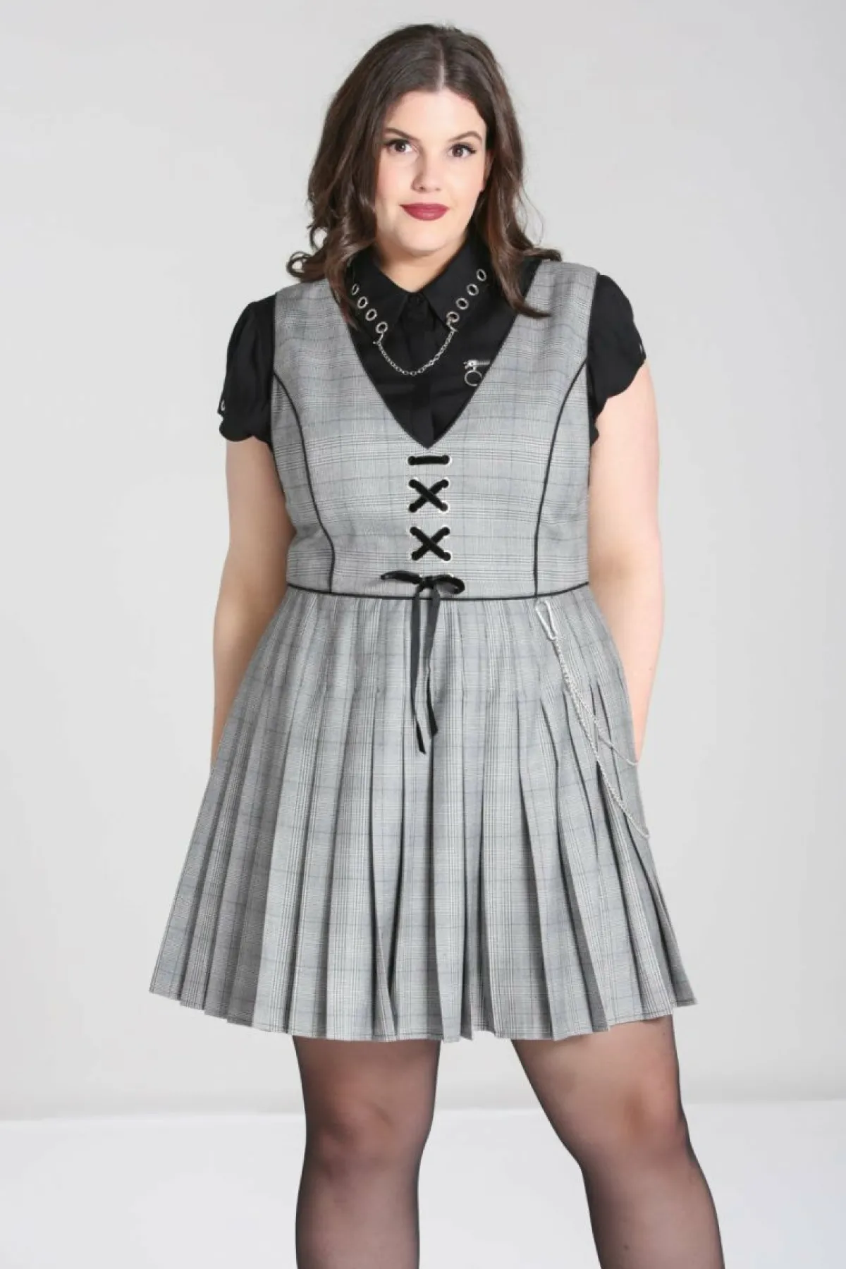 Women Hell Bunny Mini Dresses<Mina Pinafore Dress