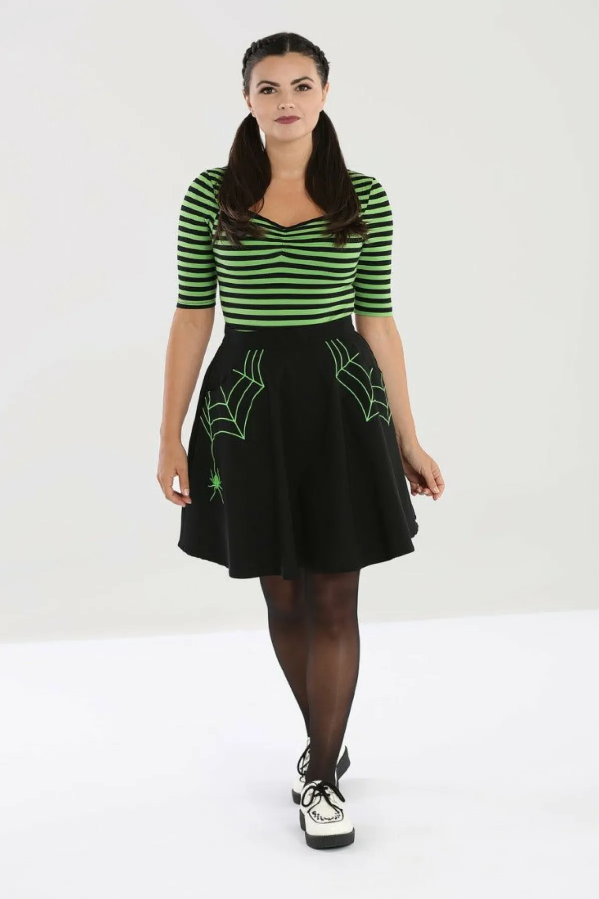 Women Hell Bunny Mini Skirts<Miss Muffet Mini Skirt