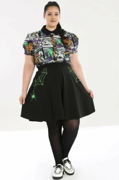 Women Hell Bunny Mini Skirts<Miss Muffet Mini Skirt