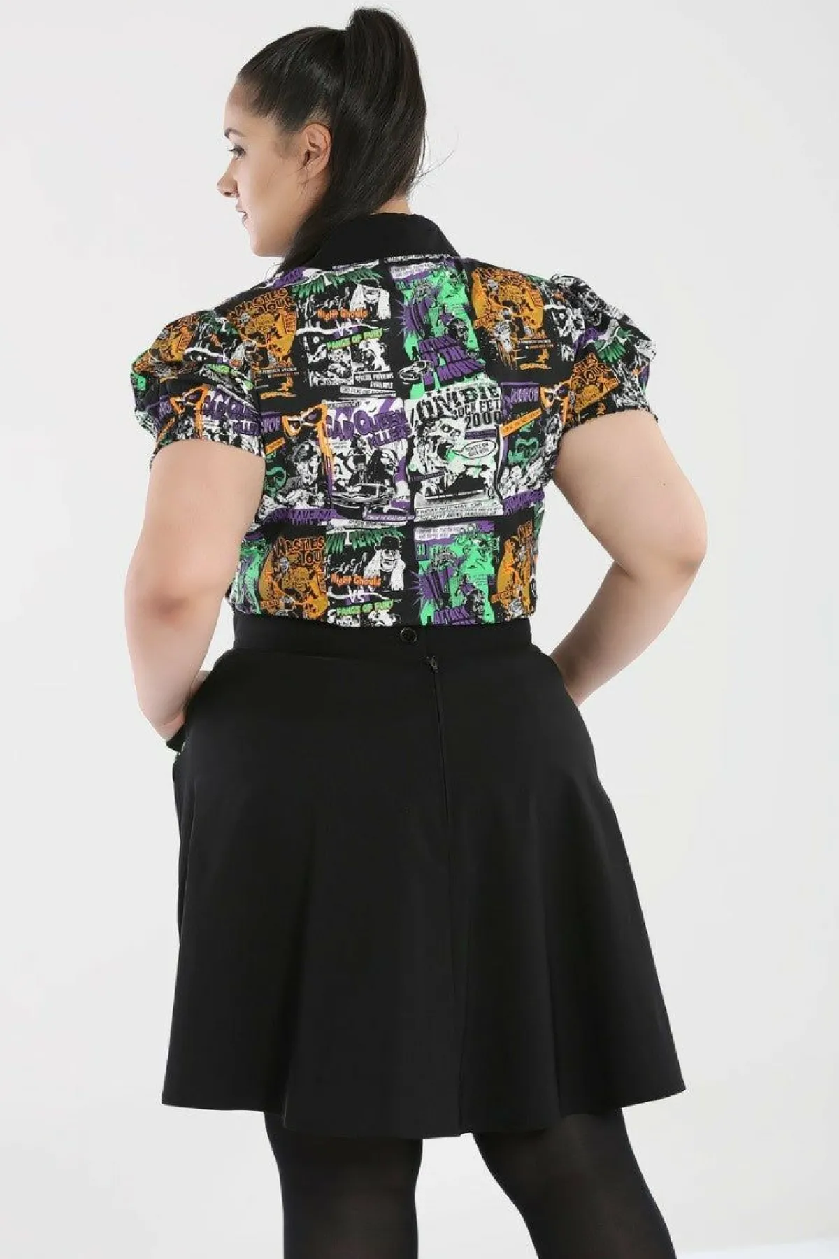 Women Hell Bunny Mini Skirts<Miss Muffet Mini Skirt