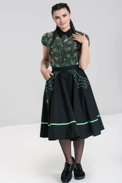 Women Hell Bunny Midi Skirts<Miss Muffet 50'S Skirt