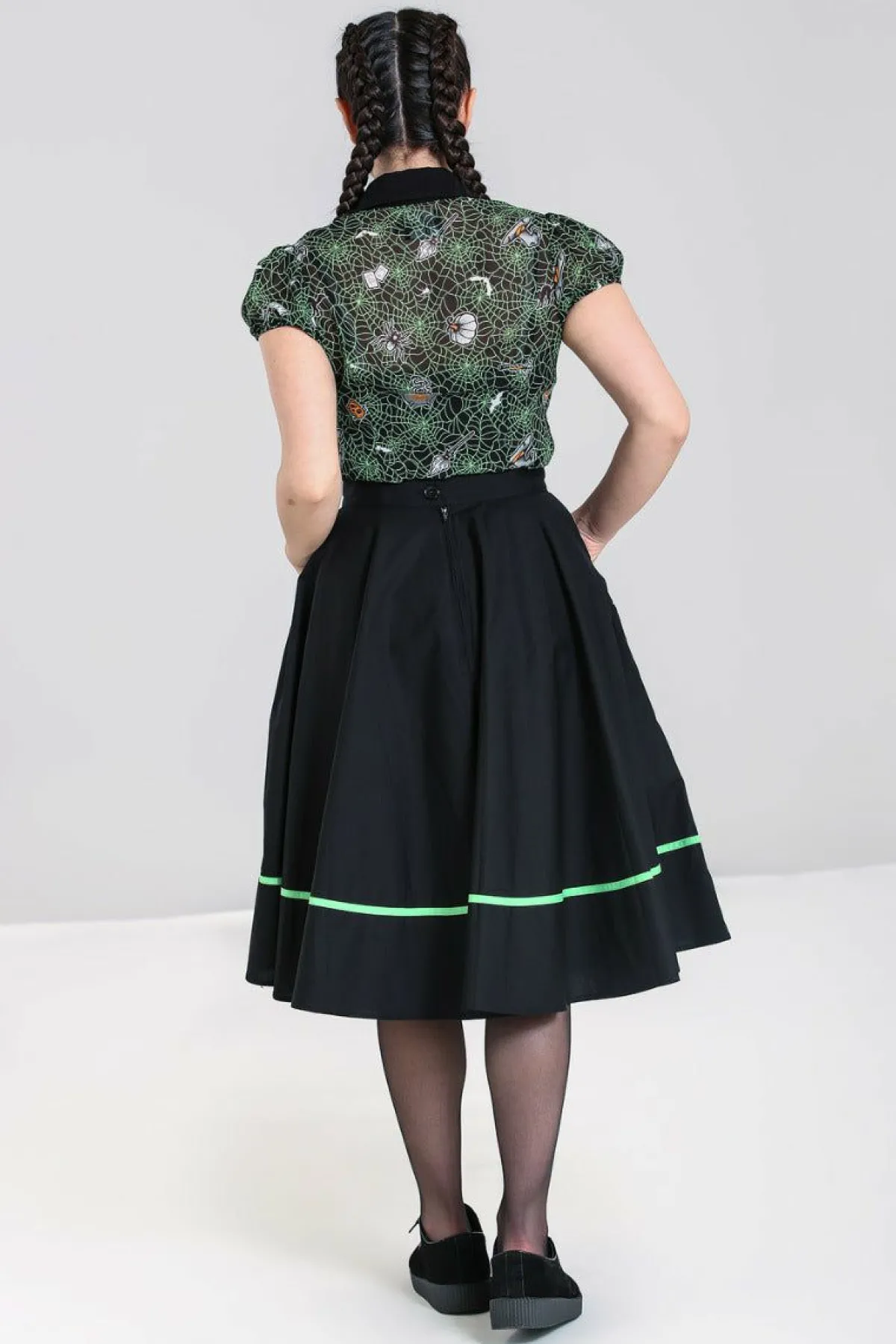 Women Hell Bunny Midi Skirts<Miss Muffet 50'S Skirt