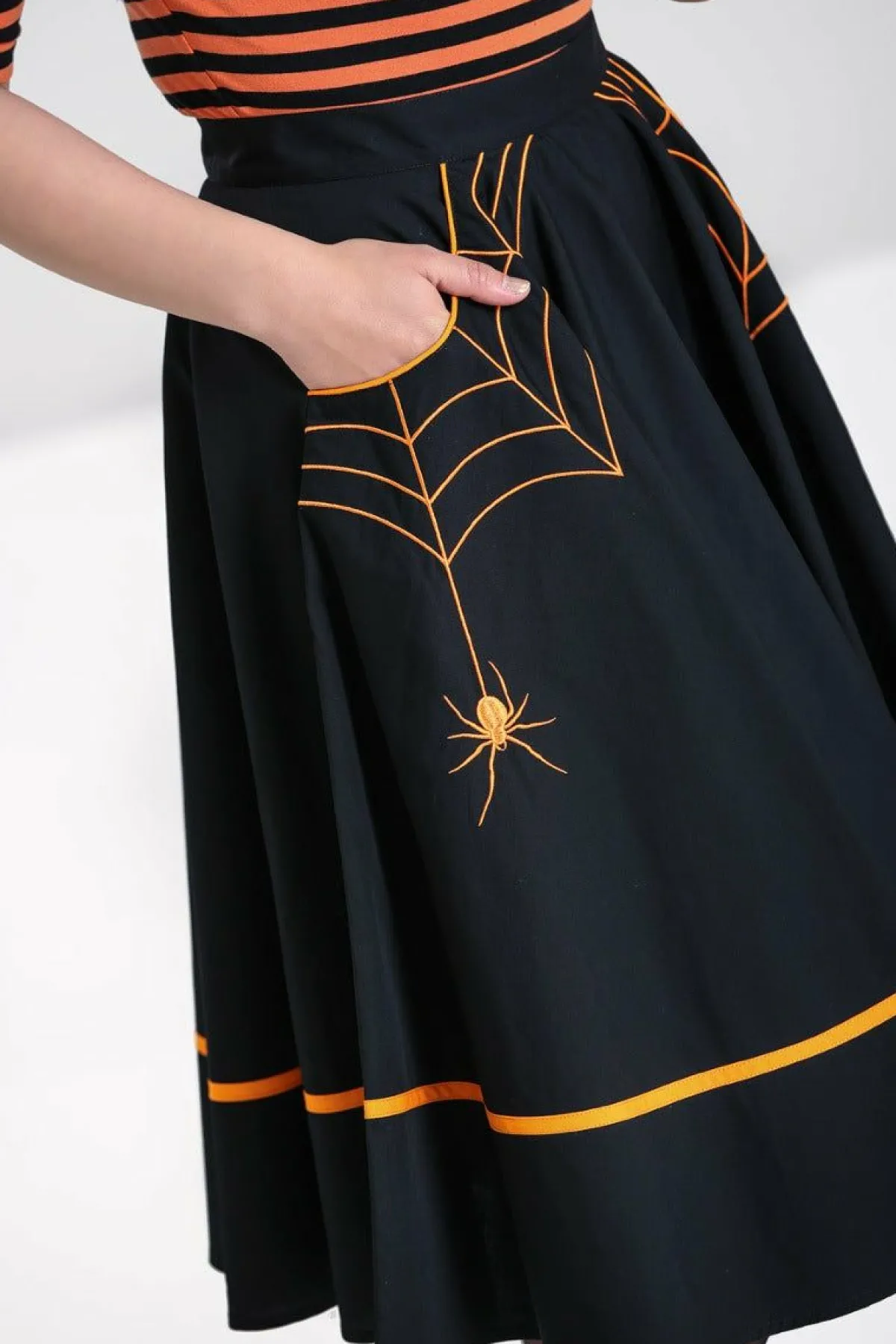 Women Hell Bunny Midi Skirts<Miss Muffet 50'S Skirt