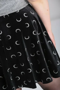 Women Hell Bunny Mini Skirts<Misty Moon Skirt