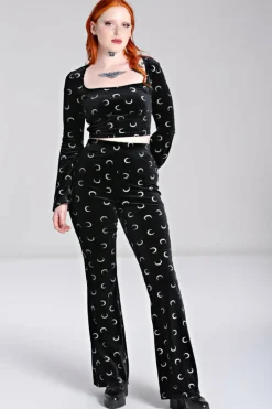 Women Hell Bunny Trousers<Misty Moon Trousers