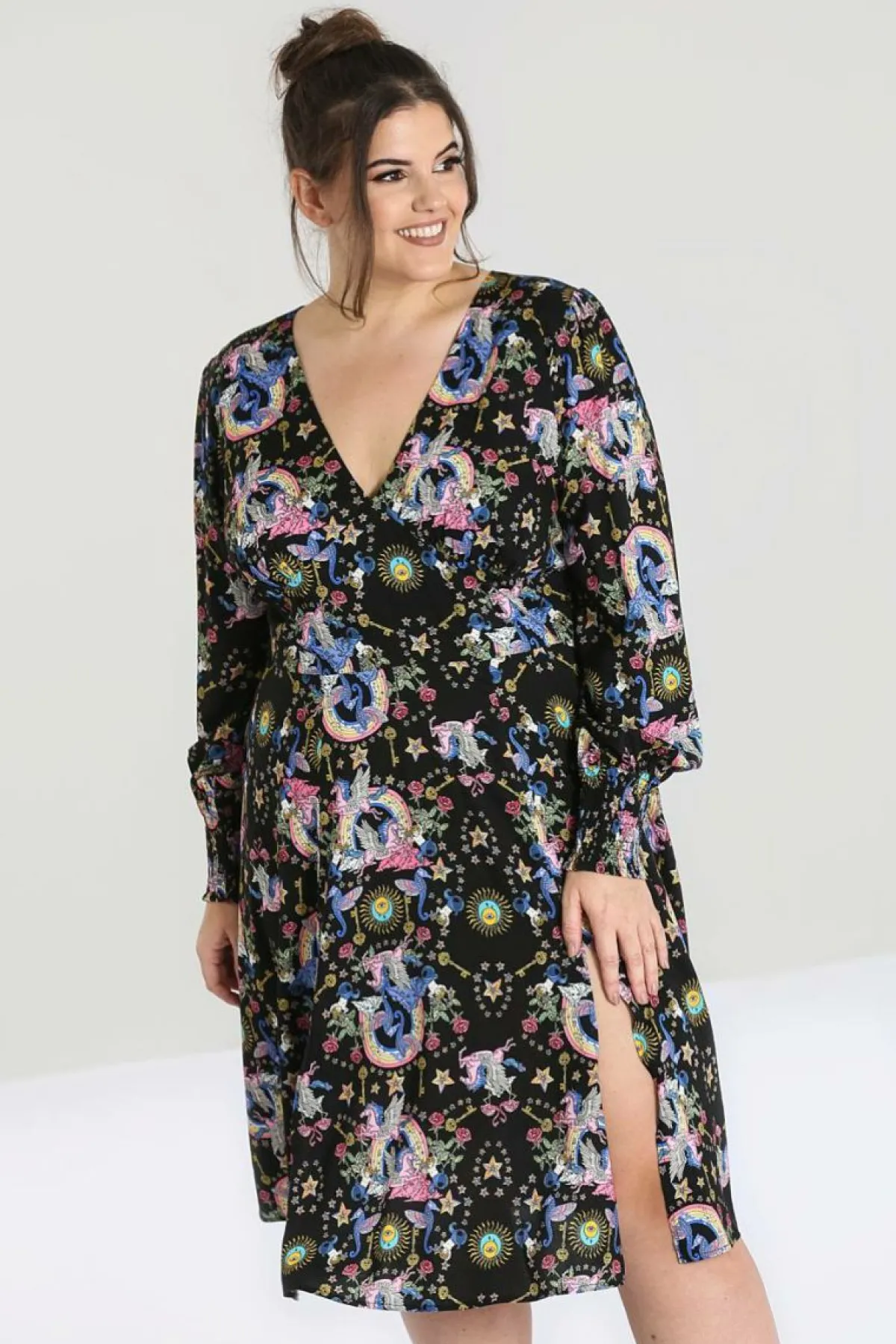 Women Hell Bunny Knee Dresses<Moondance Mid Dress