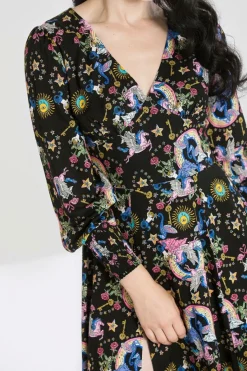 Women Hell Bunny Knee Dresses<Moondance Mid Dress