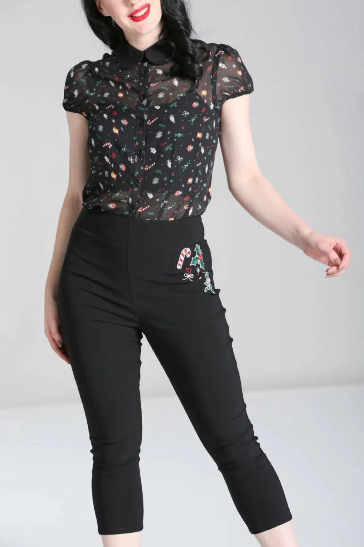 Women Hell Bunny Capris<Natalie Capris