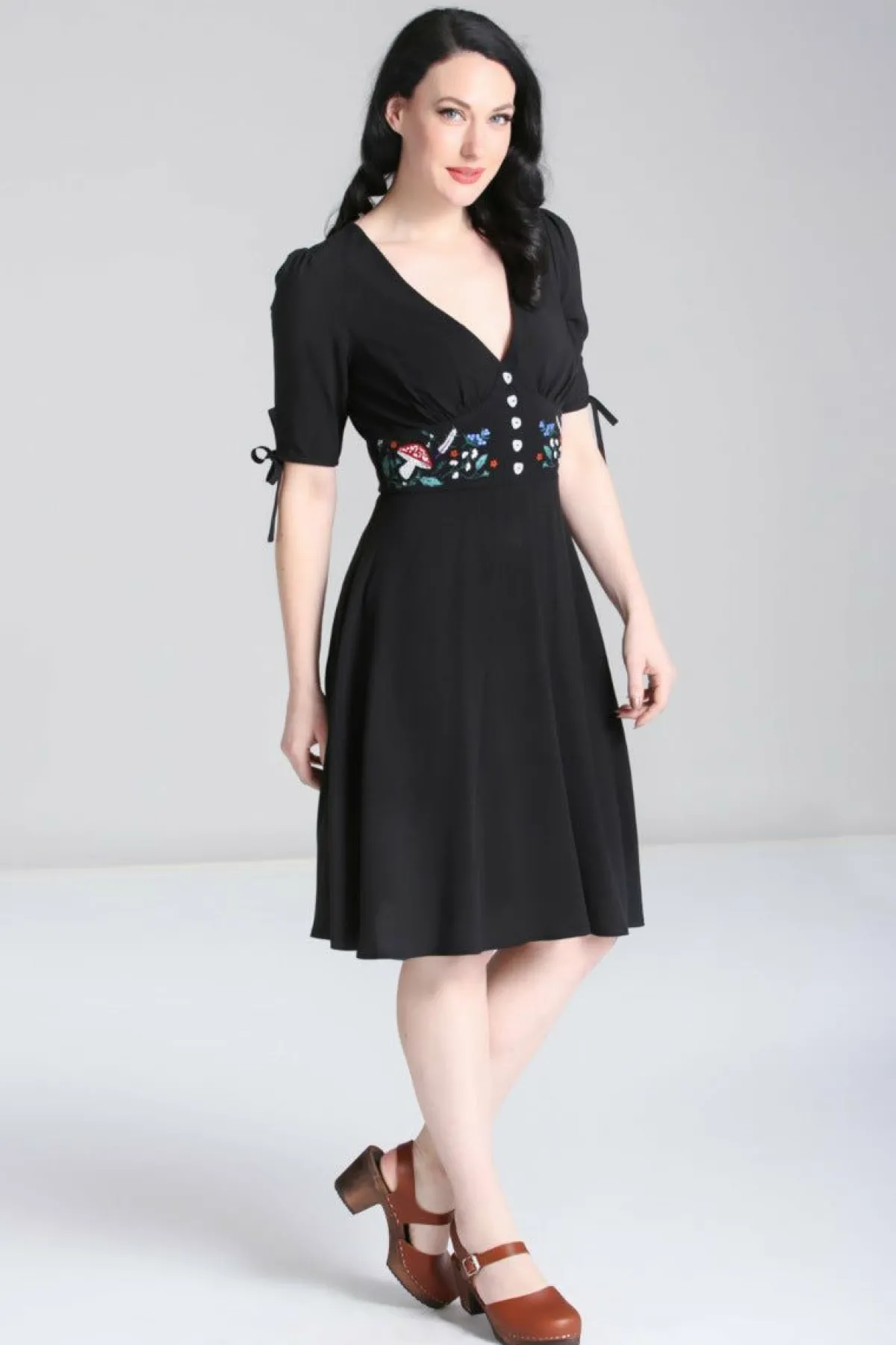 Women Hell Bunny Knee Dresses<Natura Dress