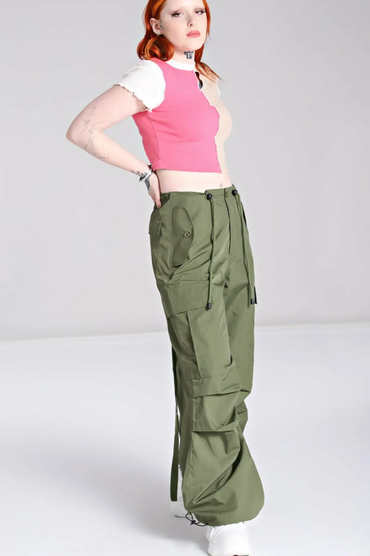 Women Hell Bunny Trousers<Nickel Trousers