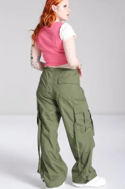 Women Hell Bunny Trousers<Nickel Trousers