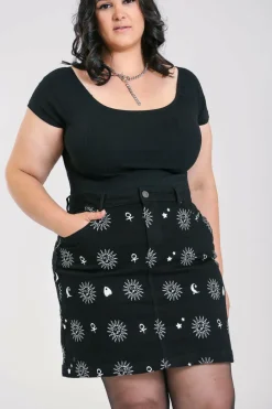 Women Hell Bunny Skirts<Oculus Mini Skirt