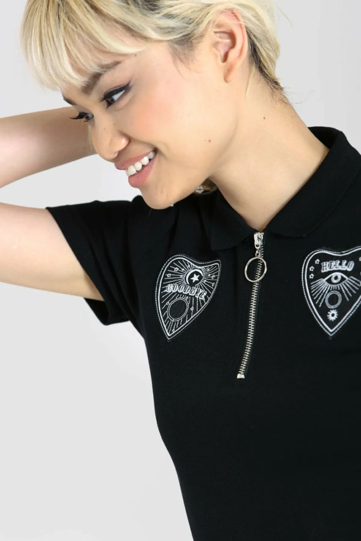 Women Hell Bunny Jerseys<Oculus Top