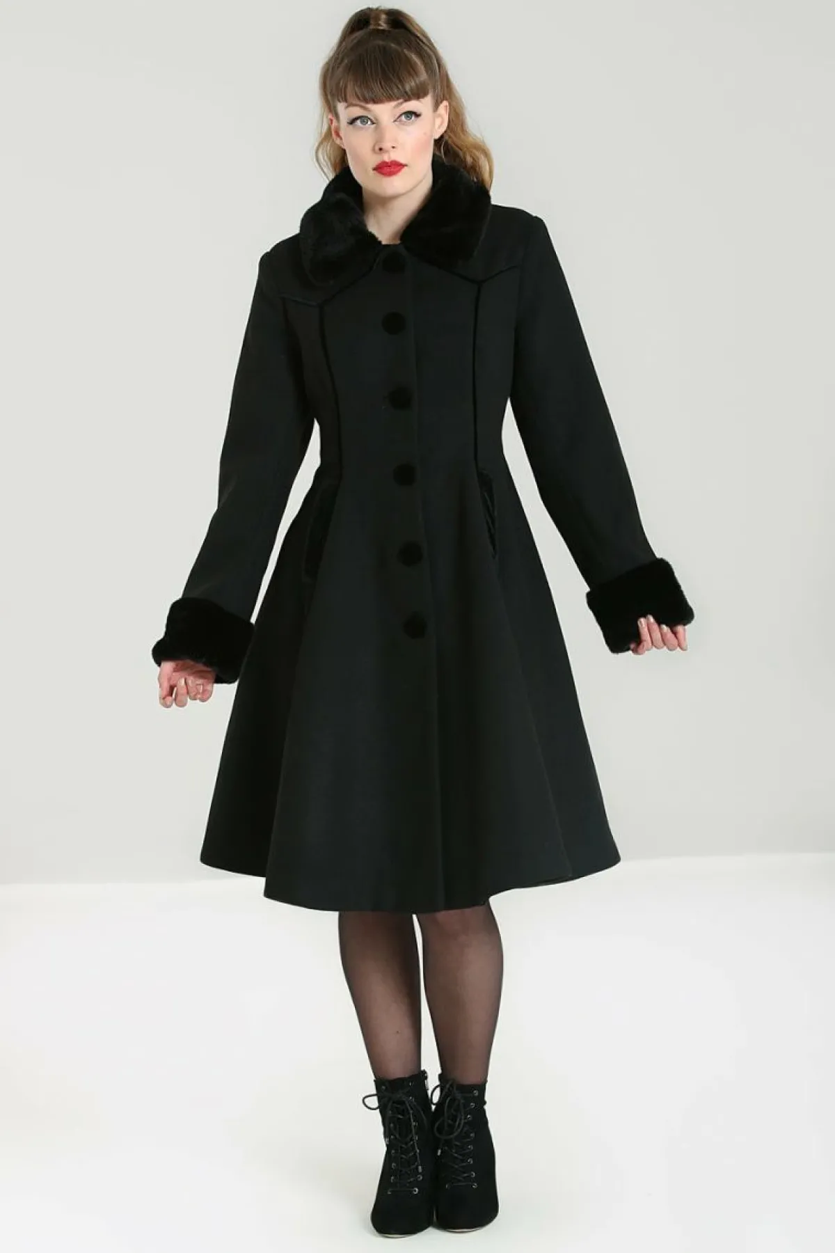 Women Hell Bunny Coats<Olwin Coat