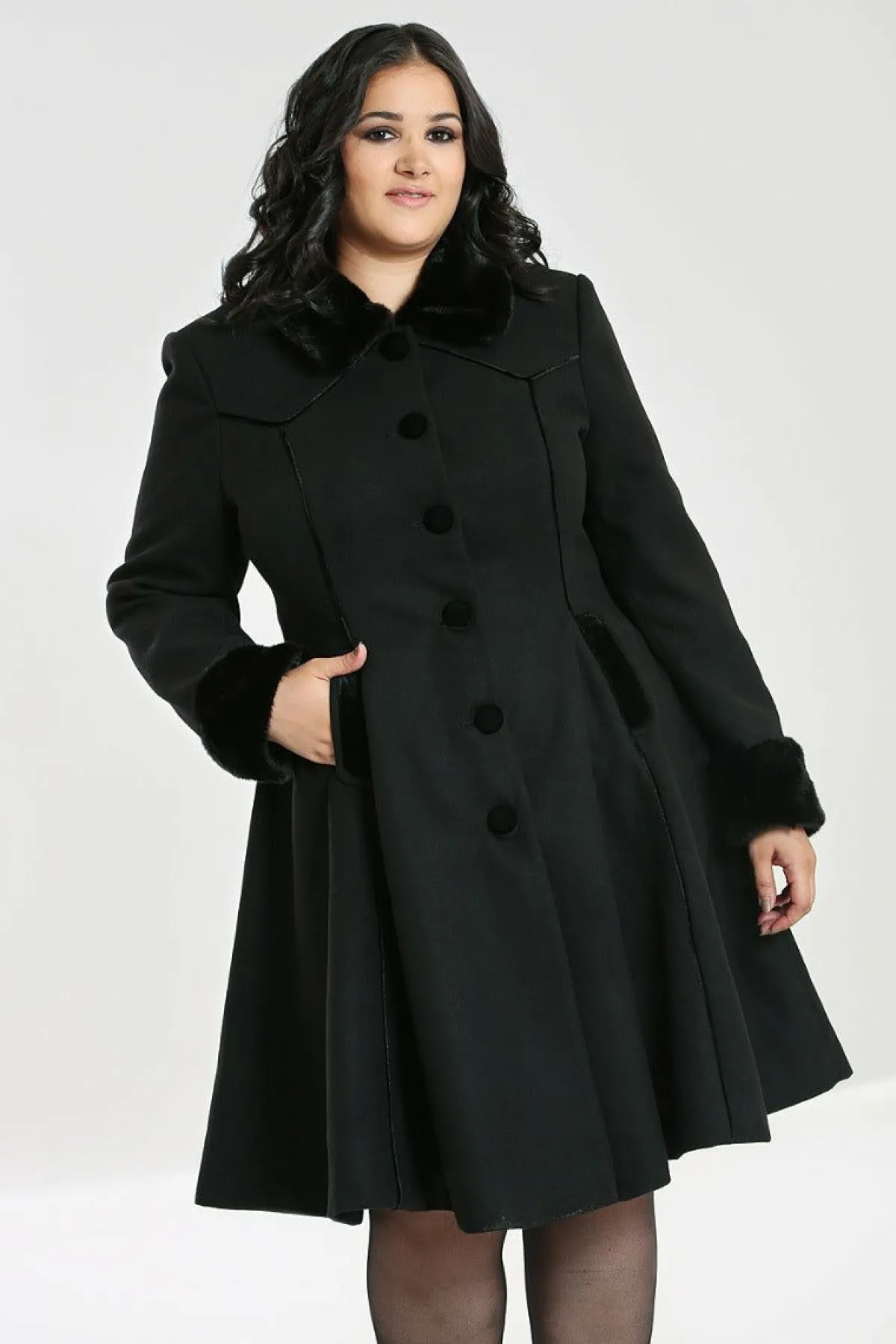 Women Hell Bunny Coats<Olwin Coat