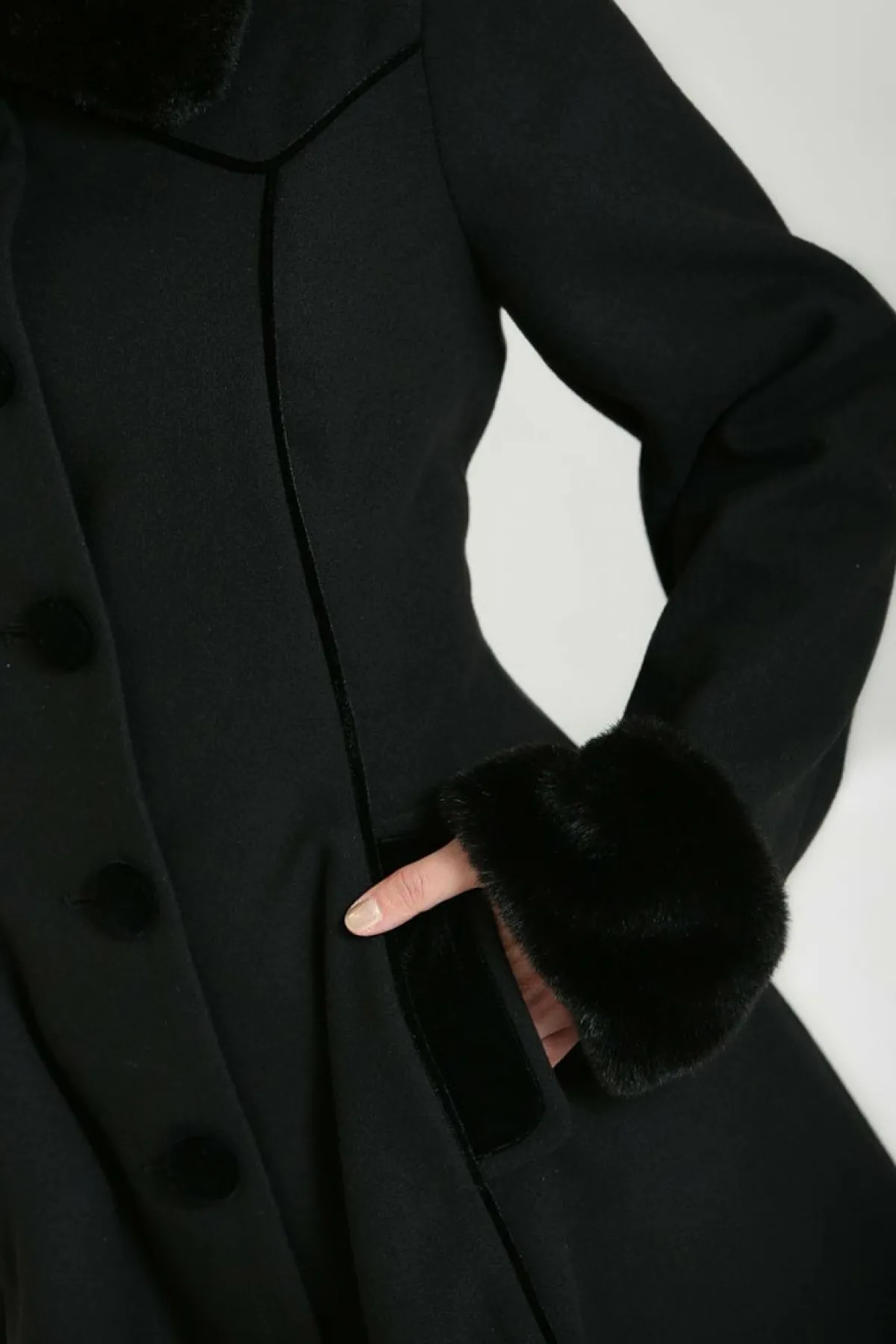 Women Hell Bunny Coats<Olwin Coat