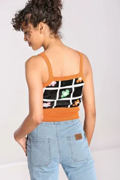 Women Hell Bunny Knitted Tops<Oopsie Daisy Top