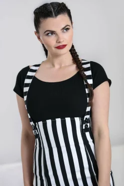 Women Hell Bunny Knee Skirts<Otho Pinafore Skirt