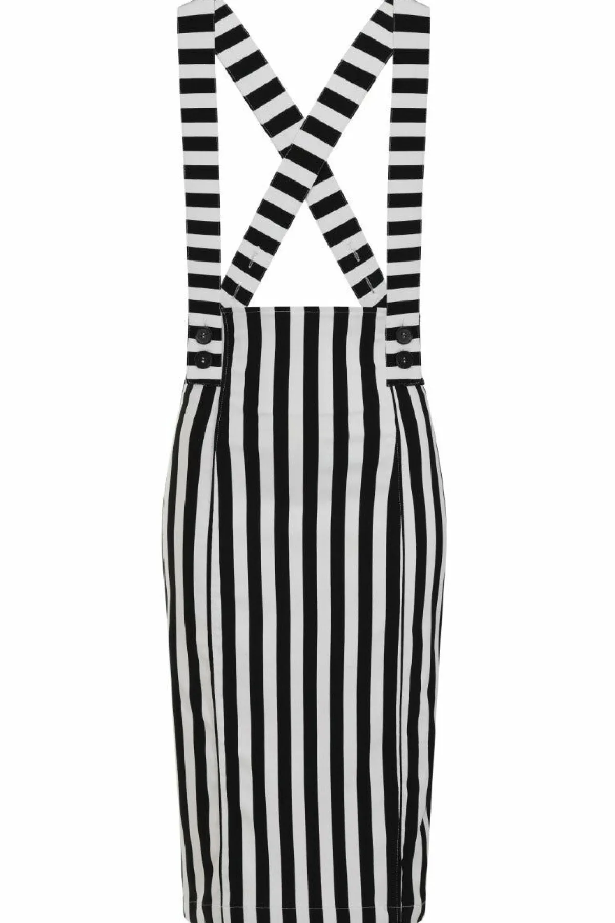 Women Hell Bunny Knee Skirts<Otho Pinafore Skirt