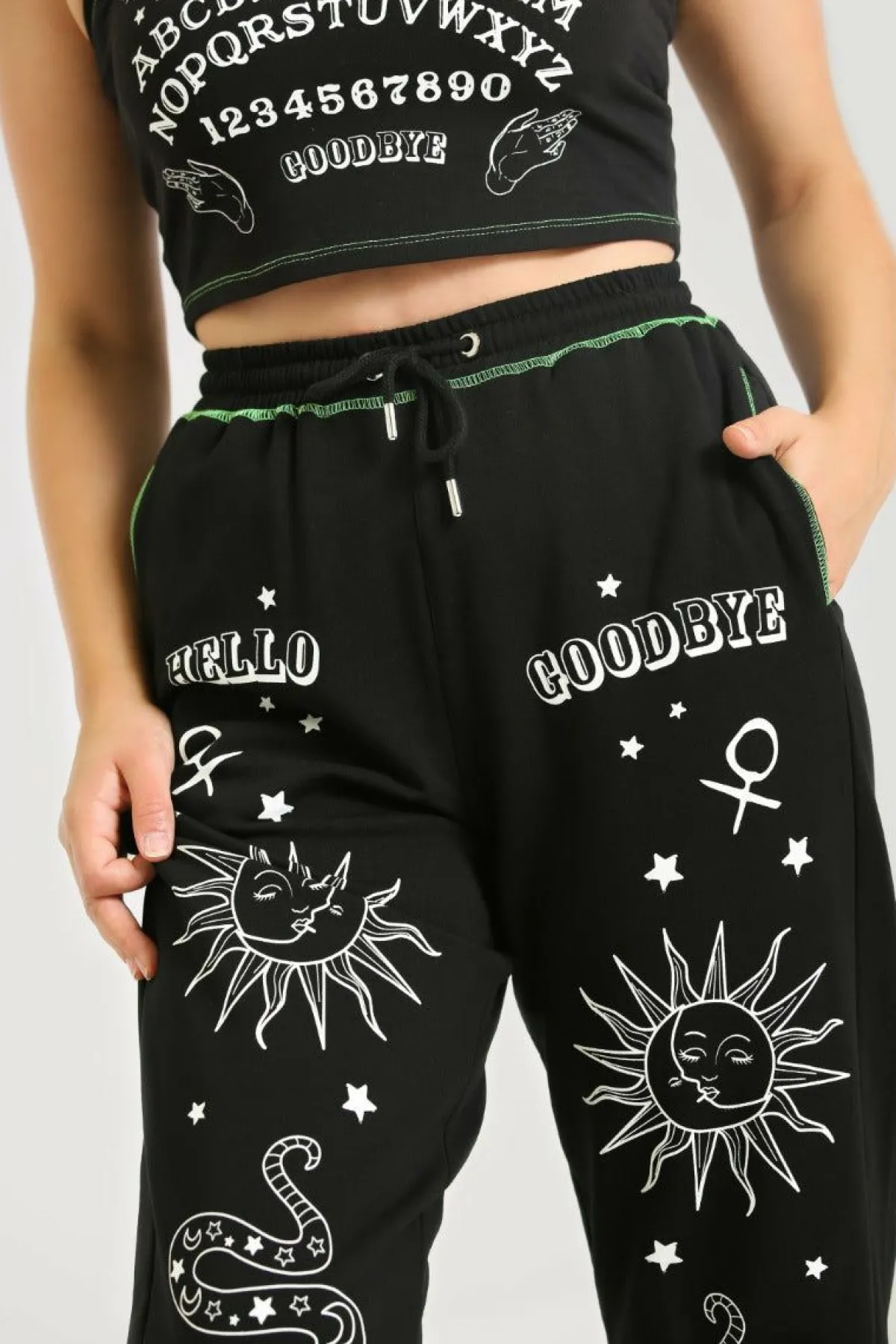 Women Hell Bunny Joggers<Ouija Joggers