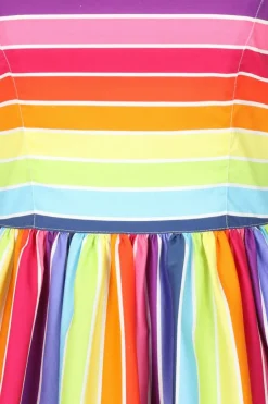 Women Hell Bunny Midi Dresses<Over The Rainbow 50'S Dress