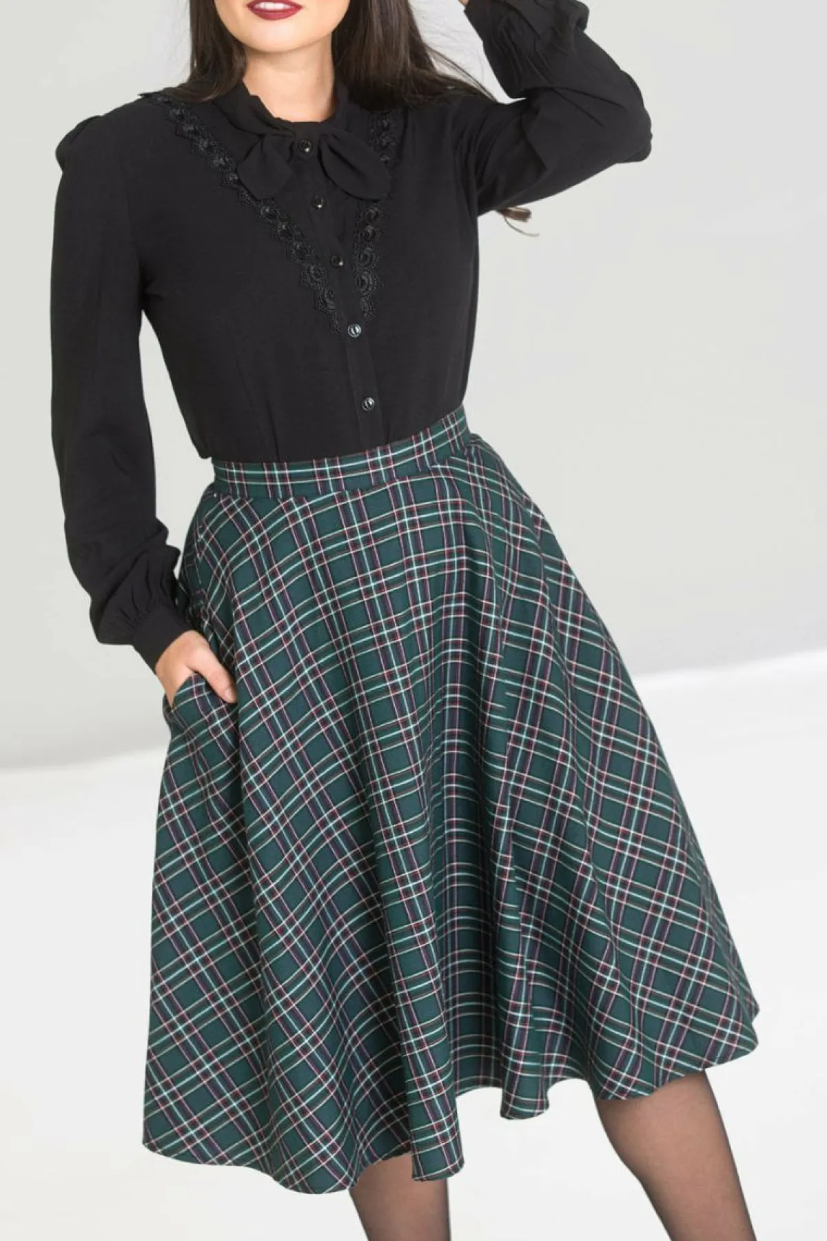 Women Hell Bunny Midi Skirts<Peebles 50'S Skirt