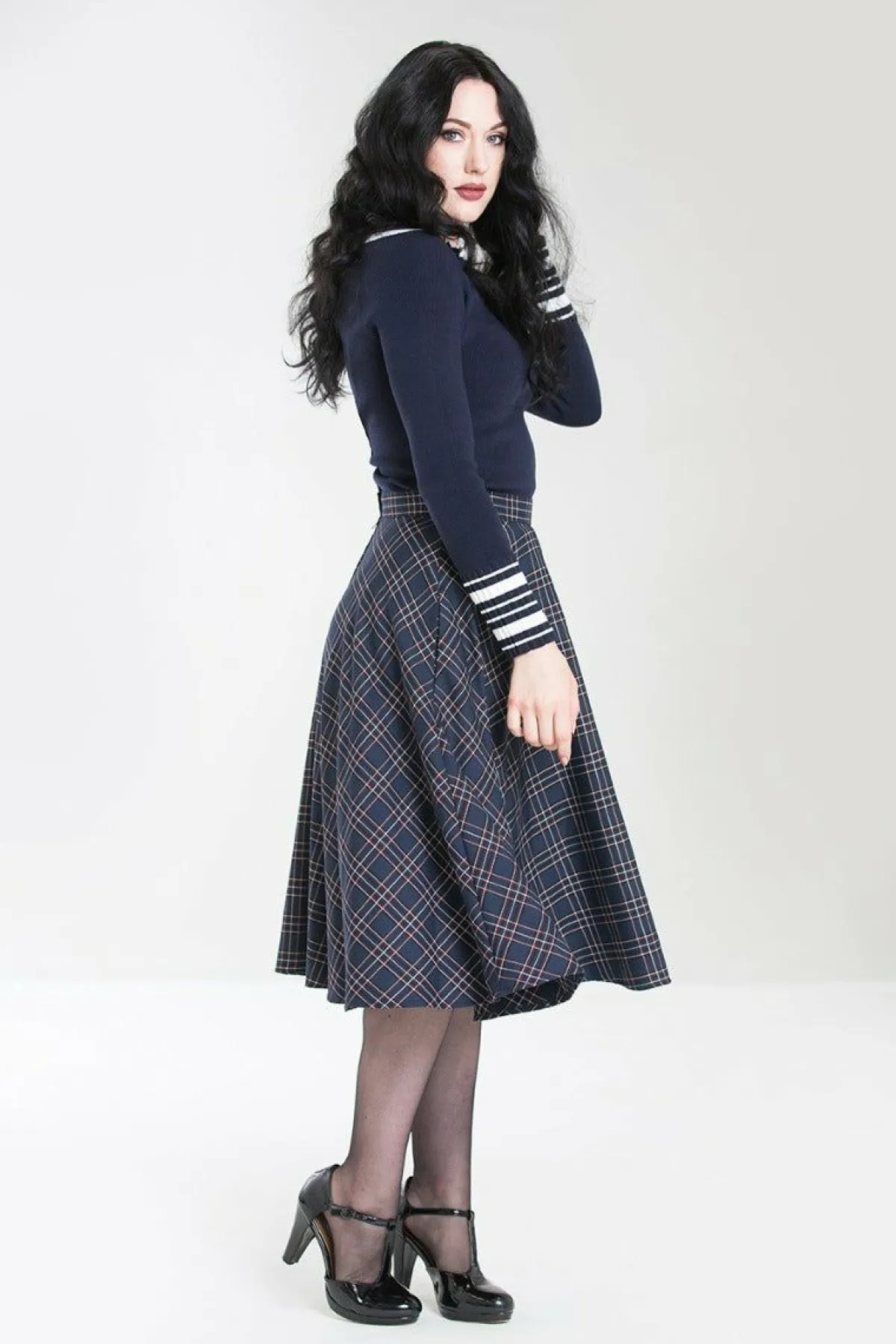 Women Hell Bunny Midi Skirts<Peebles 50'S Skirt