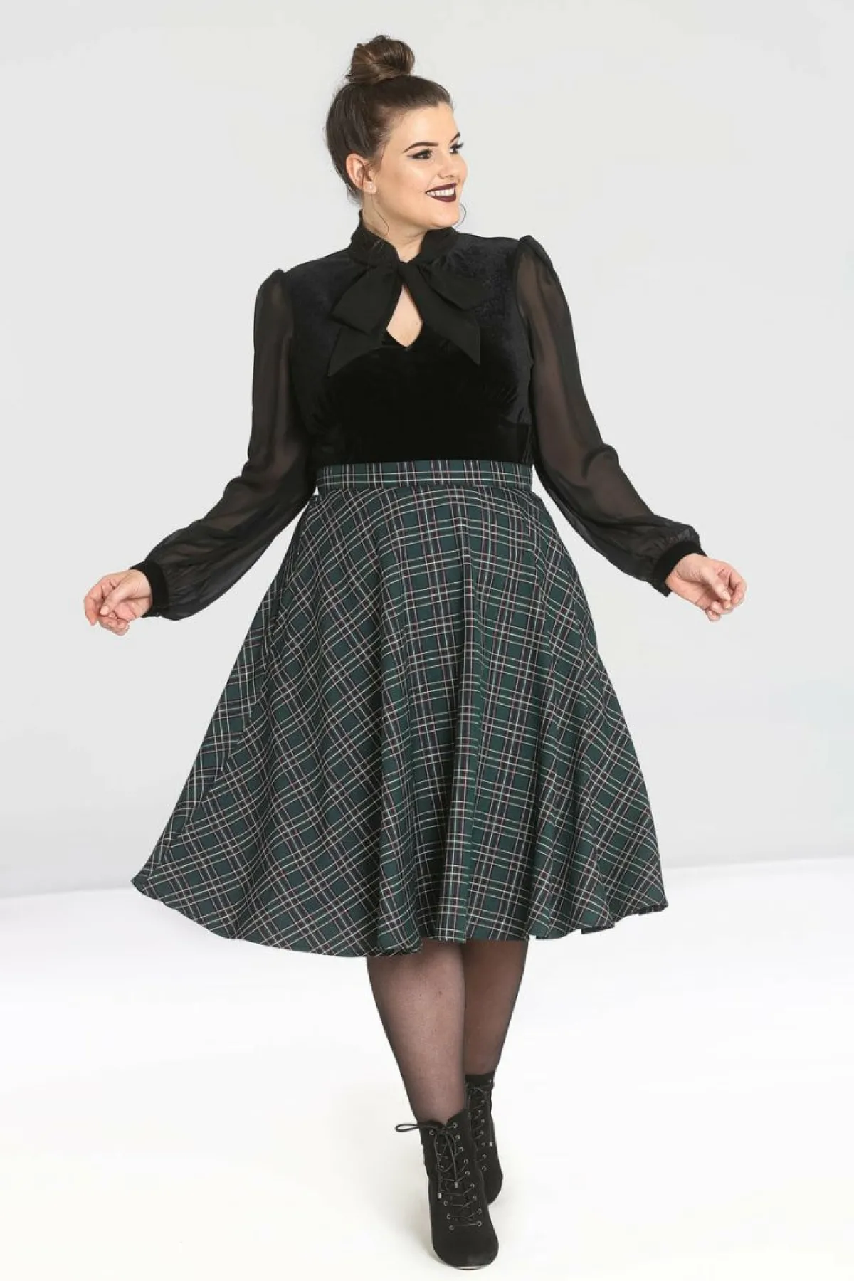 Women Hell Bunny Midi Skirts<Peebles 50'S Skirt