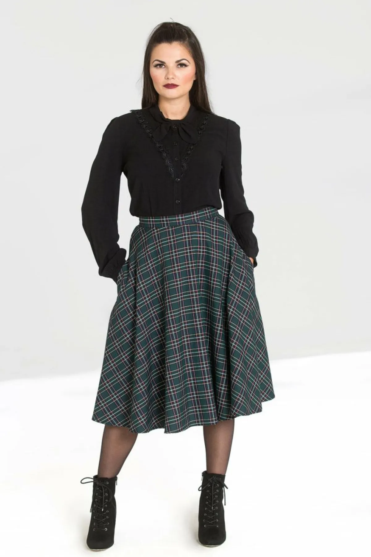 Women Hell Bunny Midi Skirts<Peebles 50'S Skirt