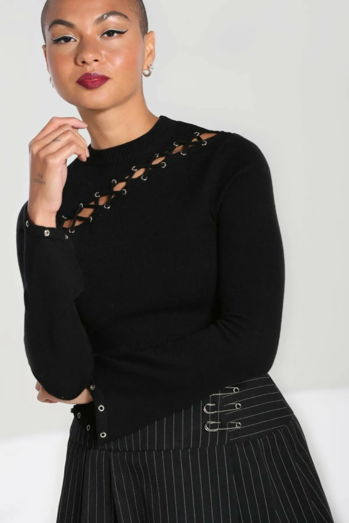 Women Hell Bunny Jumpers<Piper Jumper