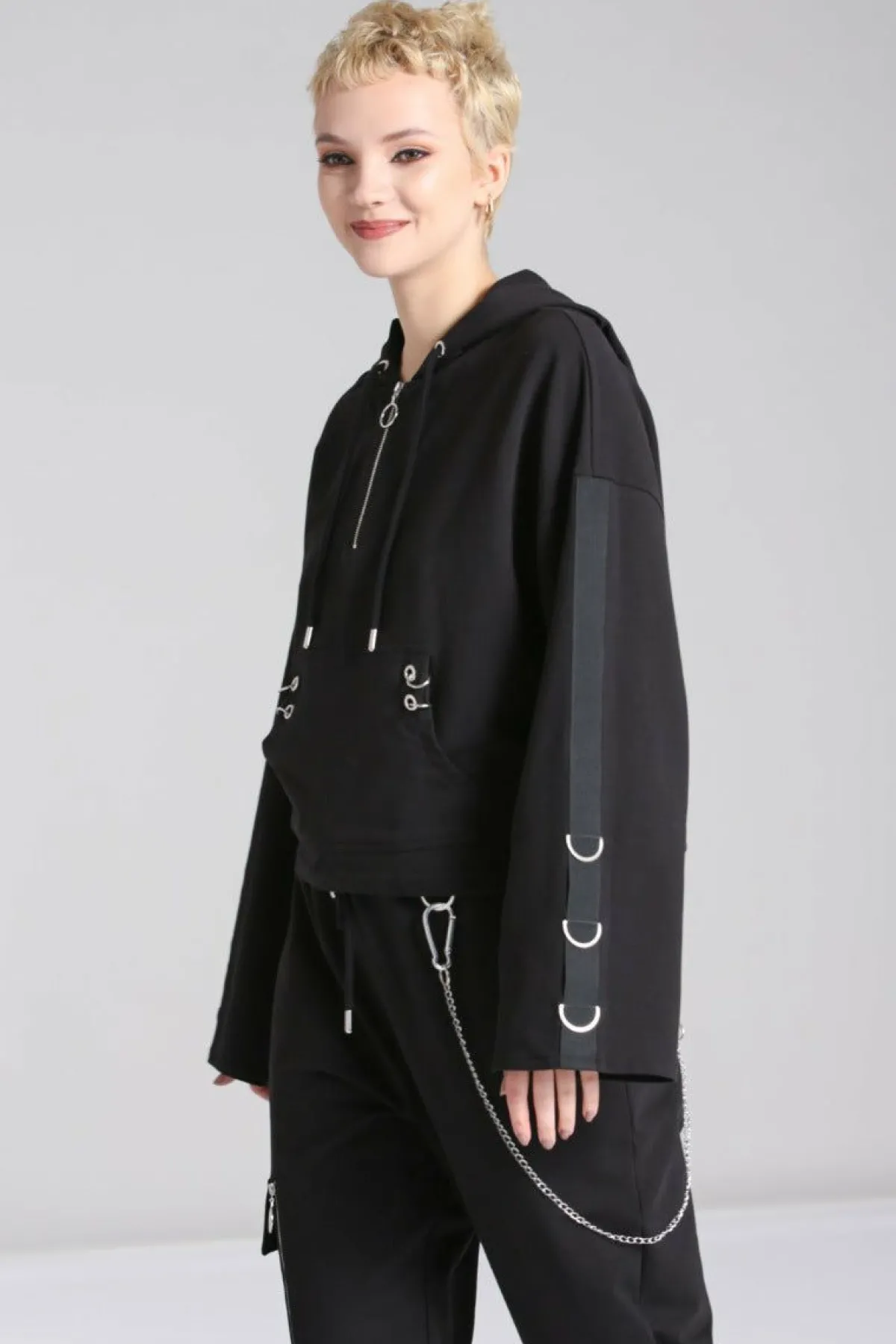 Women Hell Bunny Loungewear<Ramona Hoodie