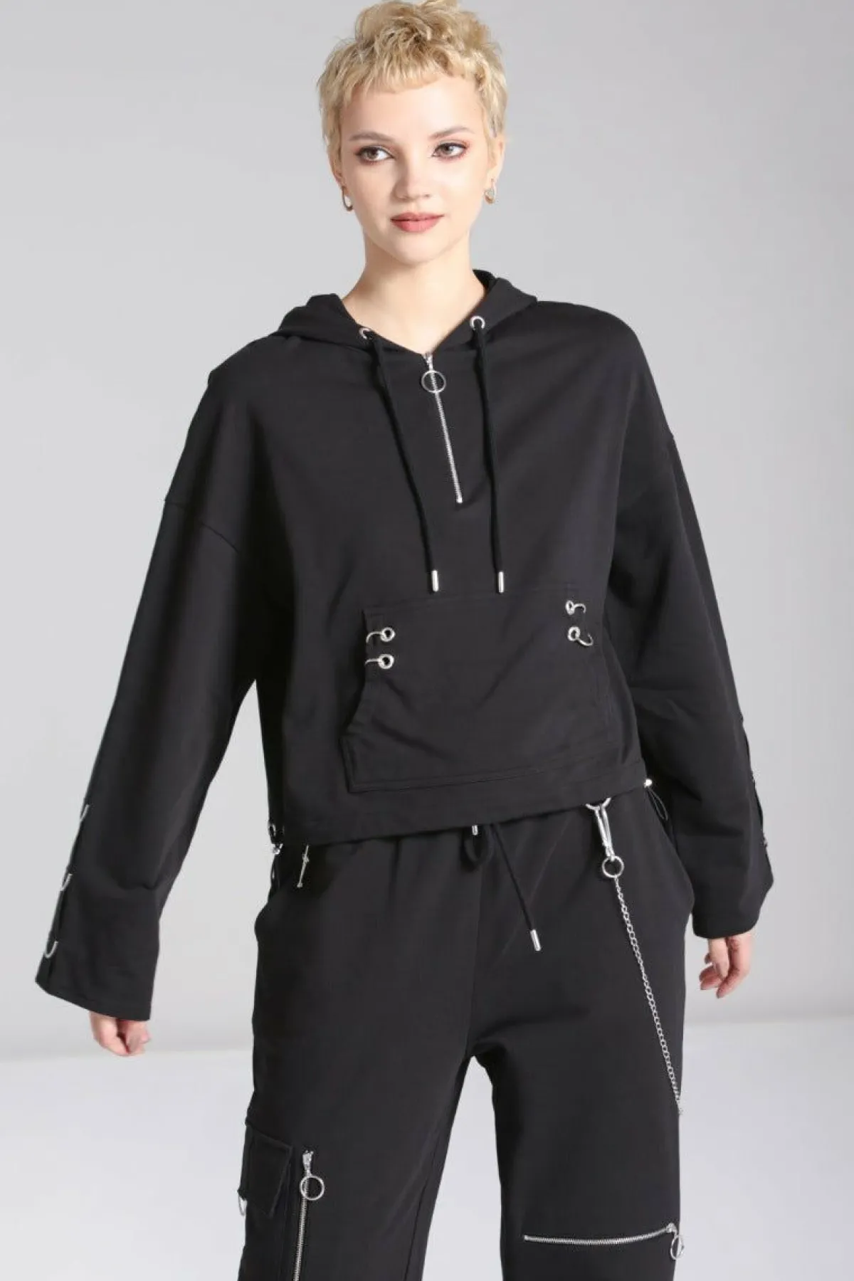Women Hell Bunny Loungewear<Ramona Hoodie