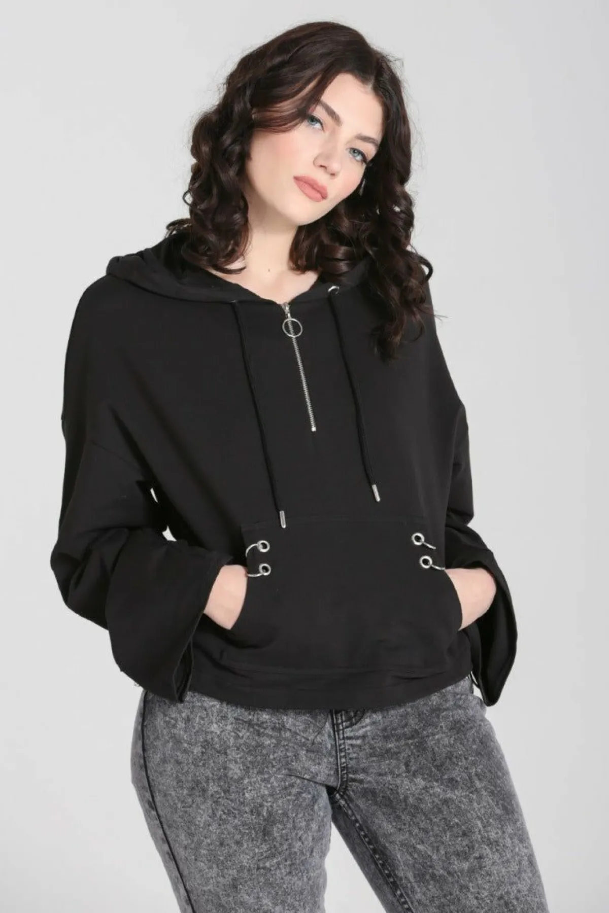 Women Hell Bunny Loungewear<Ramona Hoodie
