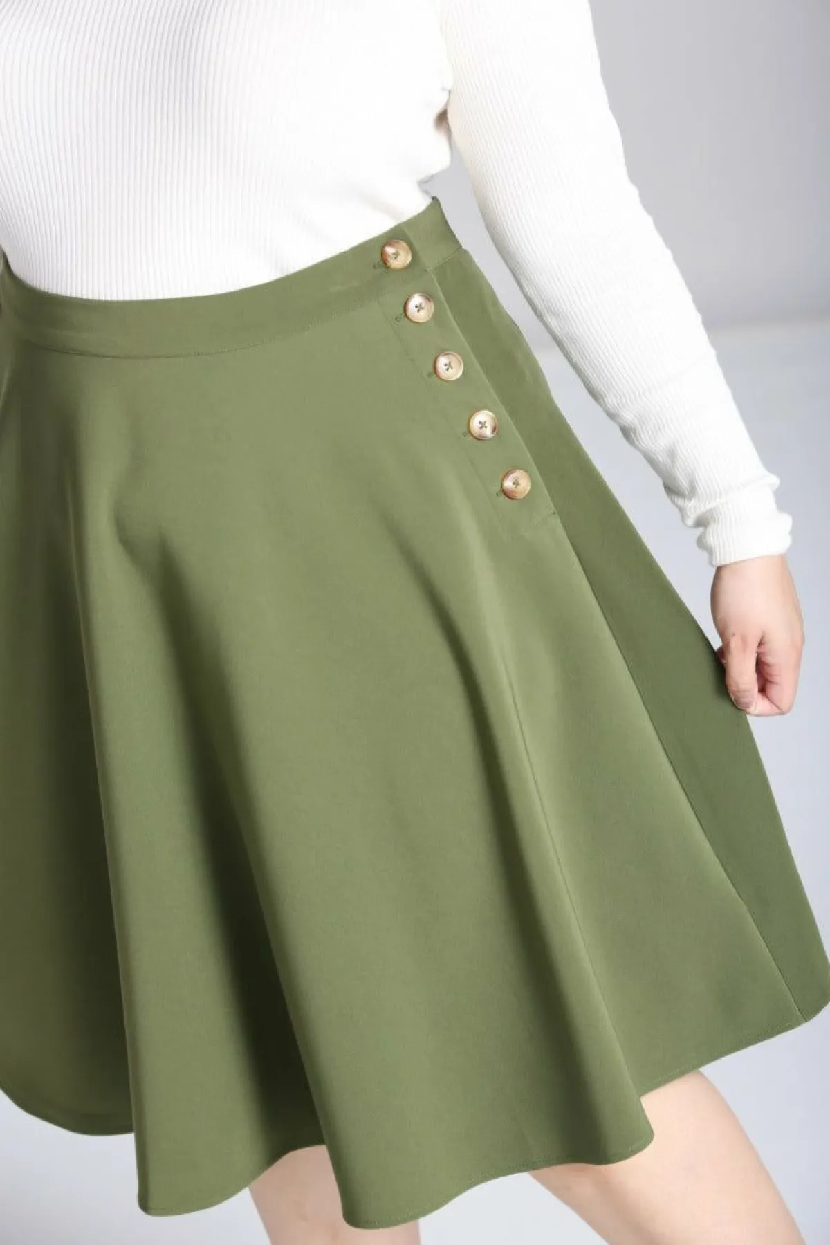 Women Hell Bunny Knee Skirts<Ravenwood Skirt Plus